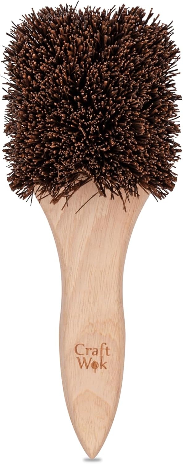 image:imageCraft Wok Wooden Square Wok Cleaning BrushScrubber 732W8F