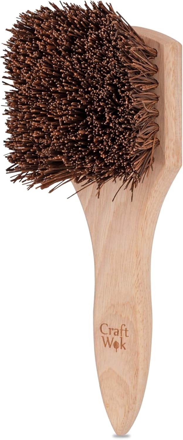 image:imageCraft Wok Wooden Square Wok Cleaning BrushScrubber 732W8F